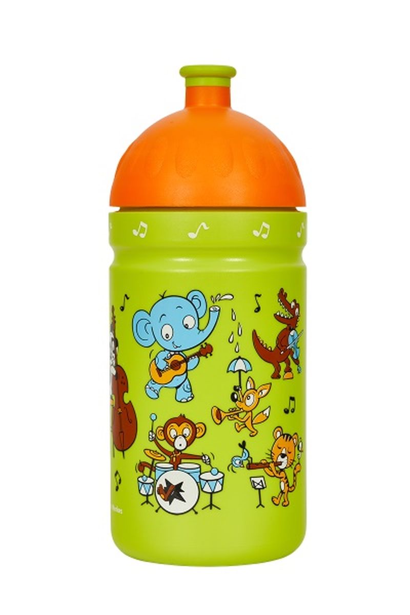 Zdravá lahev ZOO kapela 0,5 l - zelená - VÝPRODEJ